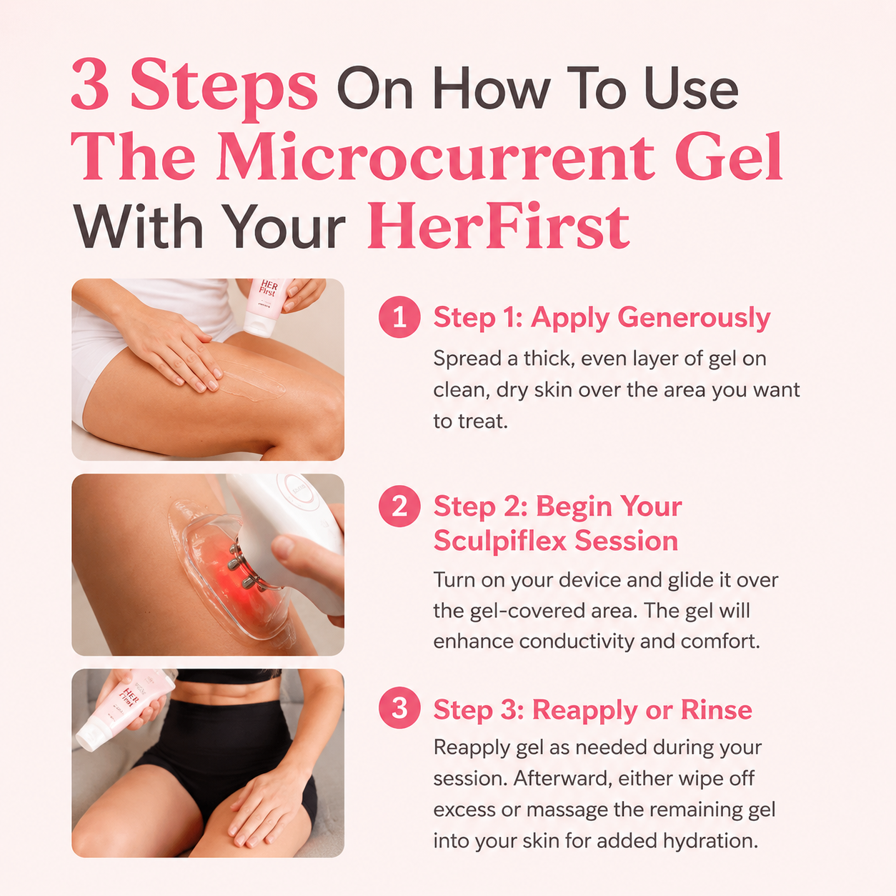HerFirst™ Microcurrent Gel Pro Grade